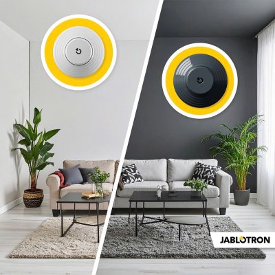 Intégrez l'élégance aux espaces de vos clients  : Nouvelle teinte pour le capteur de fumée Jablotron